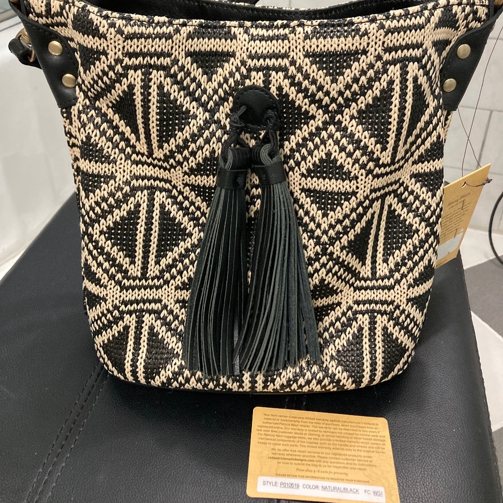 New Patricia Nash Woven purse